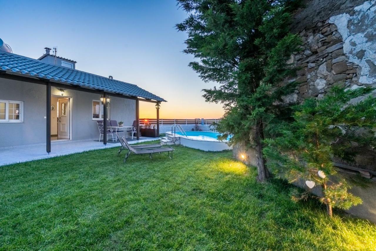 Fontana Luxury Villa Salakos With Pool Near Beach Екстер'єр фото