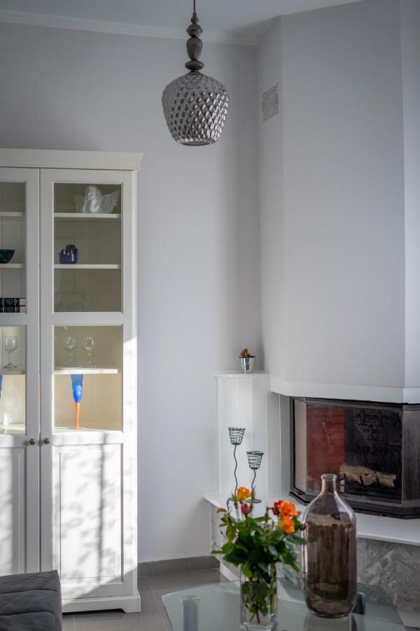 Fontana Luxury Villa Salakos With Pool Near Beach Екстер'єр фото