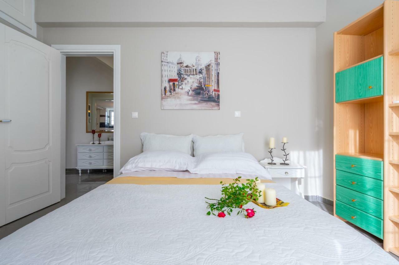 Fontana Luxury Villa Salakos With Pool Near Beach Екстер'єр фото